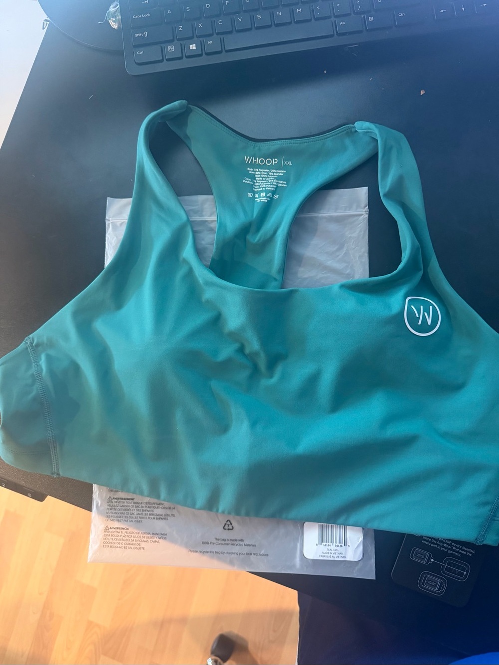 Whoop Women’s Sports Bra -Teal